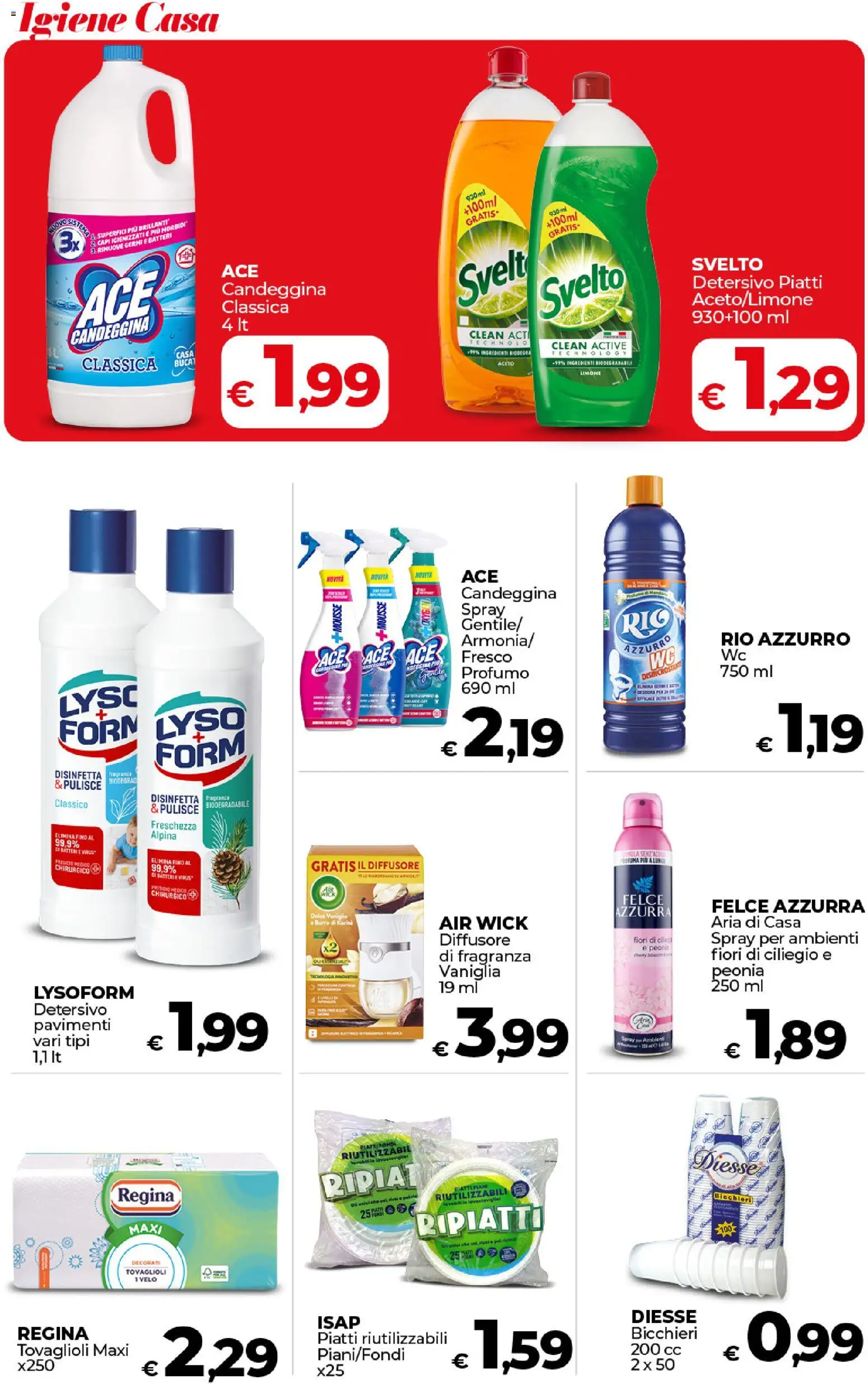 Volantino COOP del 17.01.2026 | Pagina: 41 | Prodotti: Candeggina, Limone, Profumo, Fragranza