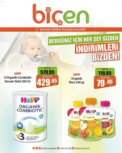 05.02.2026 tarihinden itibaren geçerli olan Biçen Market kataloğu önizlemesi