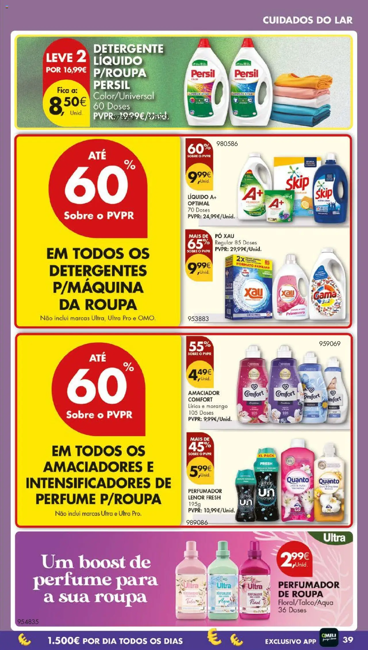 Pingo Doce folheto │ válido de 07.10.2025 | Página: 47 | Produtos: Perfume, Pó, Detergente, Persil
