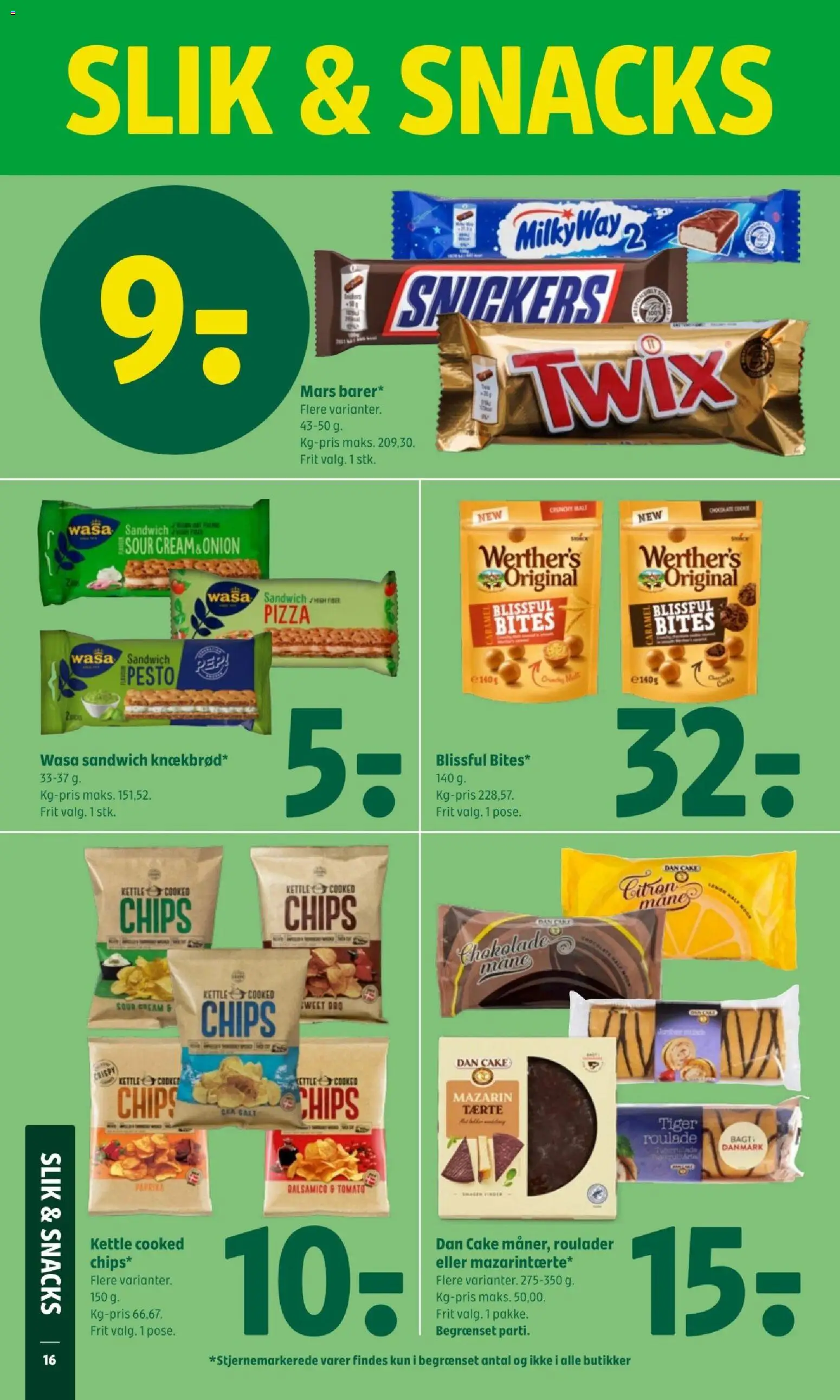 Coop 365 tilbudsavis – gyldig fra 22.01.2026 | Side: 18 | Produkter: Slik, Chips, Paprika, Balsamico