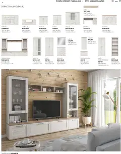 Pogląd oferty "Black Red White Gazetka - Katalog rodzinnych wnętrz" - ważna od 24.05.2024 | Strona: 37 | Produkty: Buty, Komoda, Lustro, szafka RTV