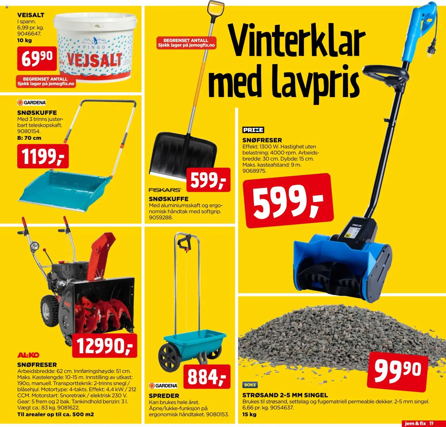 {H1} | Side: 19 | Produkter: Håndtak