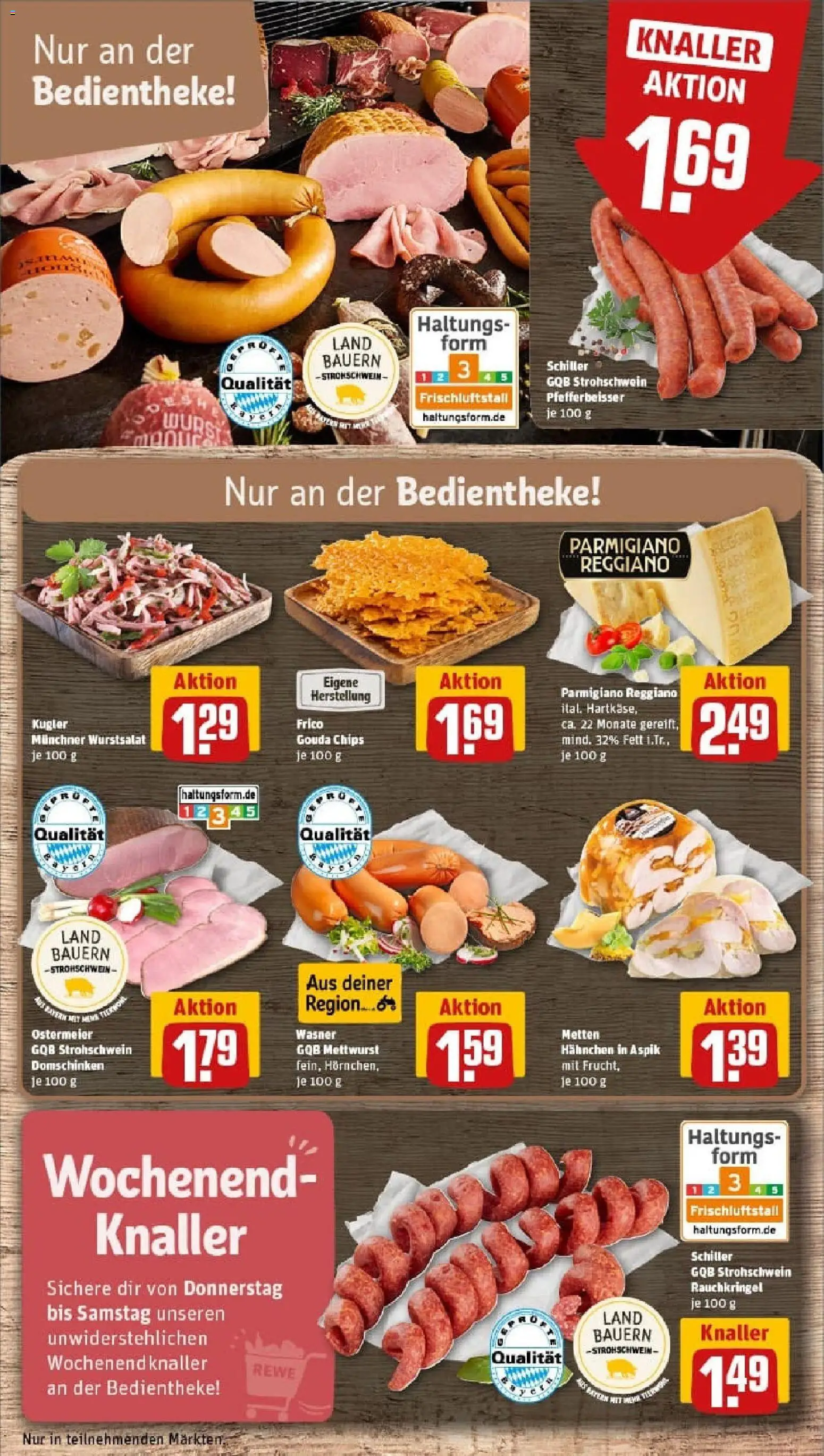 Rewe prospekt Schwarzenbach Am Wald	 – gültig ab 26.10.2025 | Seite: 13 | Produkte: Hahnchen, Gouda, Wurst, Chips