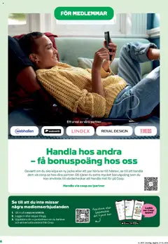Coop Daglivs reklamblad aktuell från 08.09.2025 | Sida: 8 | Produkter: Jacka, Hörlurar