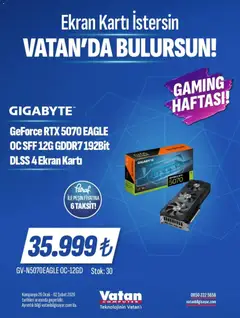 26.01.2026 tarihinden itibaren geçerli olan Vatan Bilgisayar kataloğu önizlemesi
