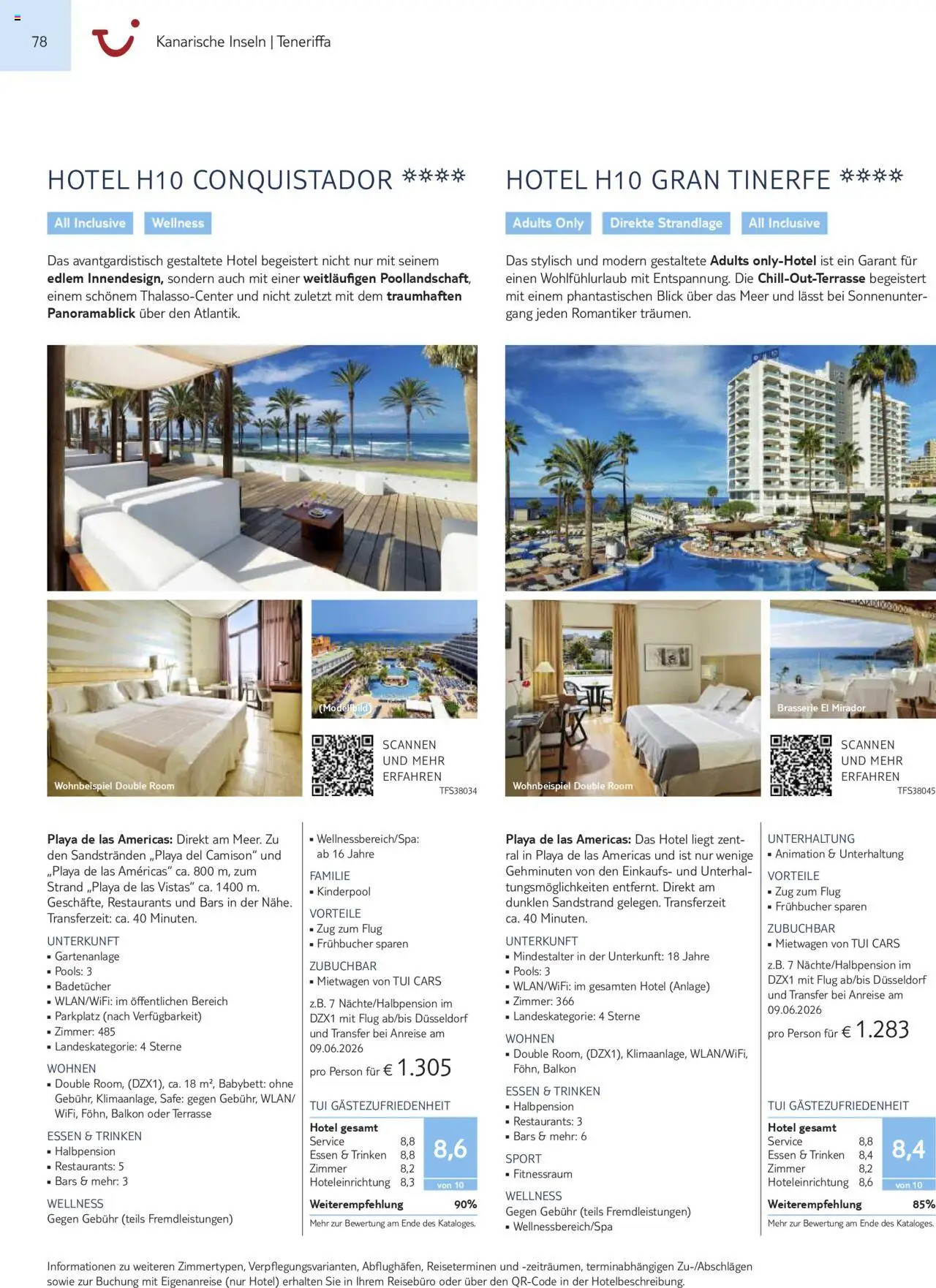 TUI Prospekt Kanaren, Kapverden & Senegal 2025/26	  – gültig ab 01.11.2025 | Seite: 78 | Produkte: Babybett