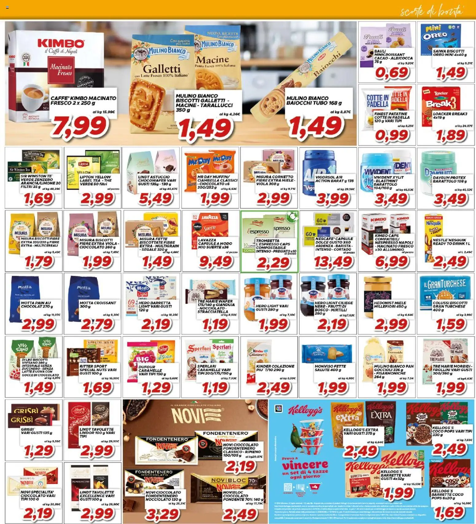 Volantino Ma Supermercati del 06.03.2026 | Pagina: 13 | Prodotti: Caffè, Cornetto, Patatine, Panna