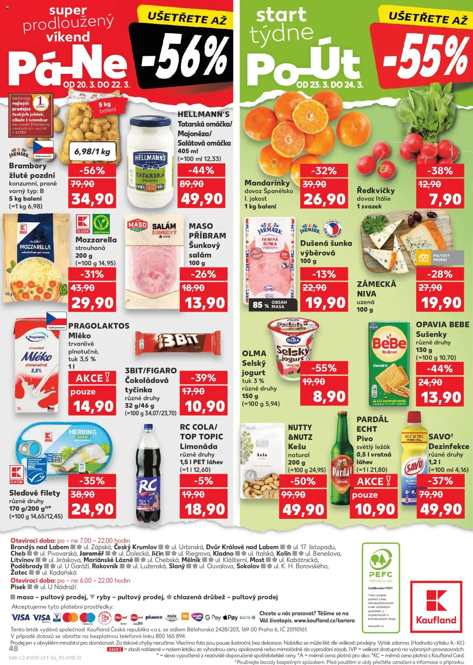 Kaufland leták - Kolín od 18.03.2026 | Strana: 48 | Produkty: Pardál, Písek, Maso, Cibule