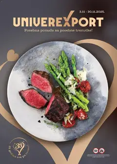 Univerexport Novembarski premium katalog - pregled Univerexport kataloga - važi od 03.11.2025