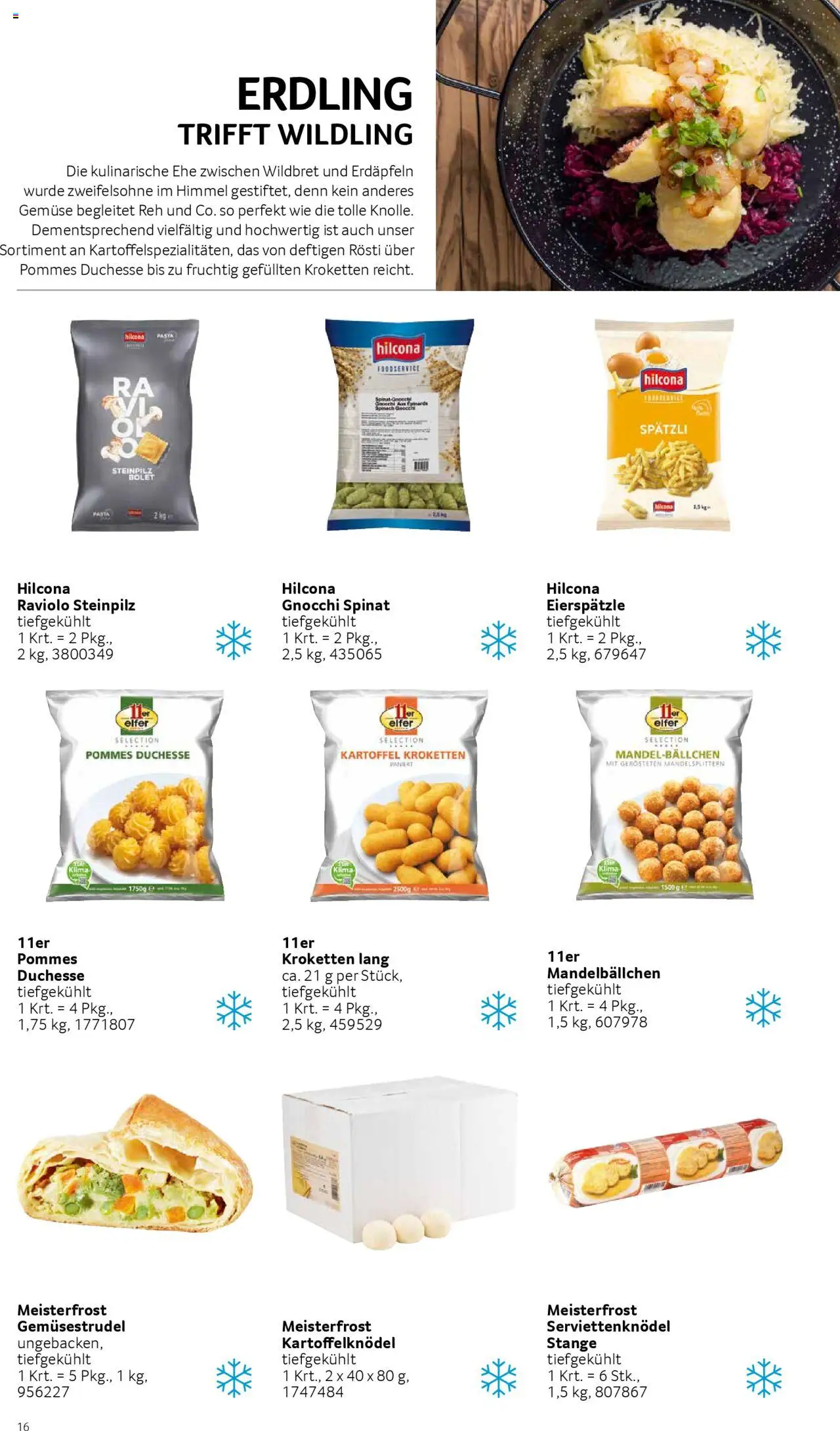 Transgourmet Zeit für wilde Gennusmomente gültig ab 01.09.2025 | Seite: 16 | Produkte: Pasta, Gemüse