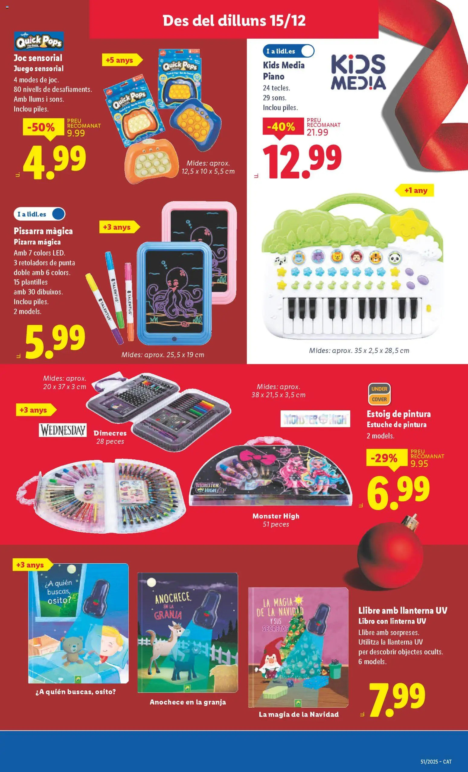 Lidl folleto de bazar │ válido desde el 15.12.2025 | Página: 23