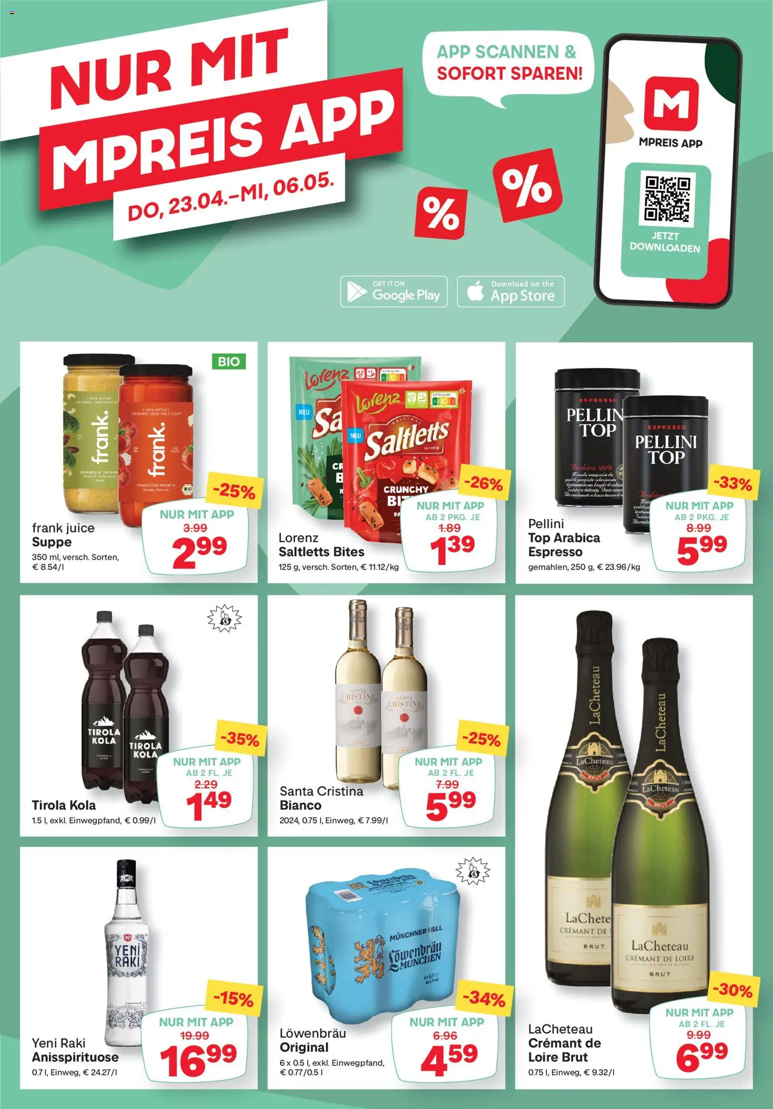 MPREIS Flugblatt gültig ab 23.04.2026 | Seite: 14