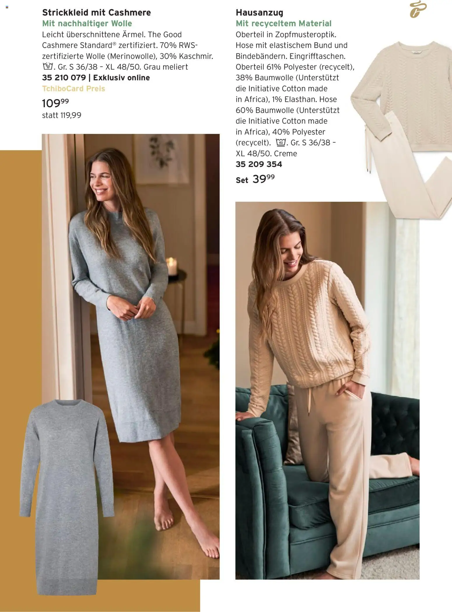 Prospekt Tchibo Kuschelfreude – gültig ab 12.11.2025 | Seite: 21 | Produkte: Creme, Hose