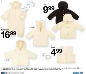 Zeeman folder Baby - Voorbeeld van een folder van Zeeman, geldig van 31.07.2025 | Pagina: 19