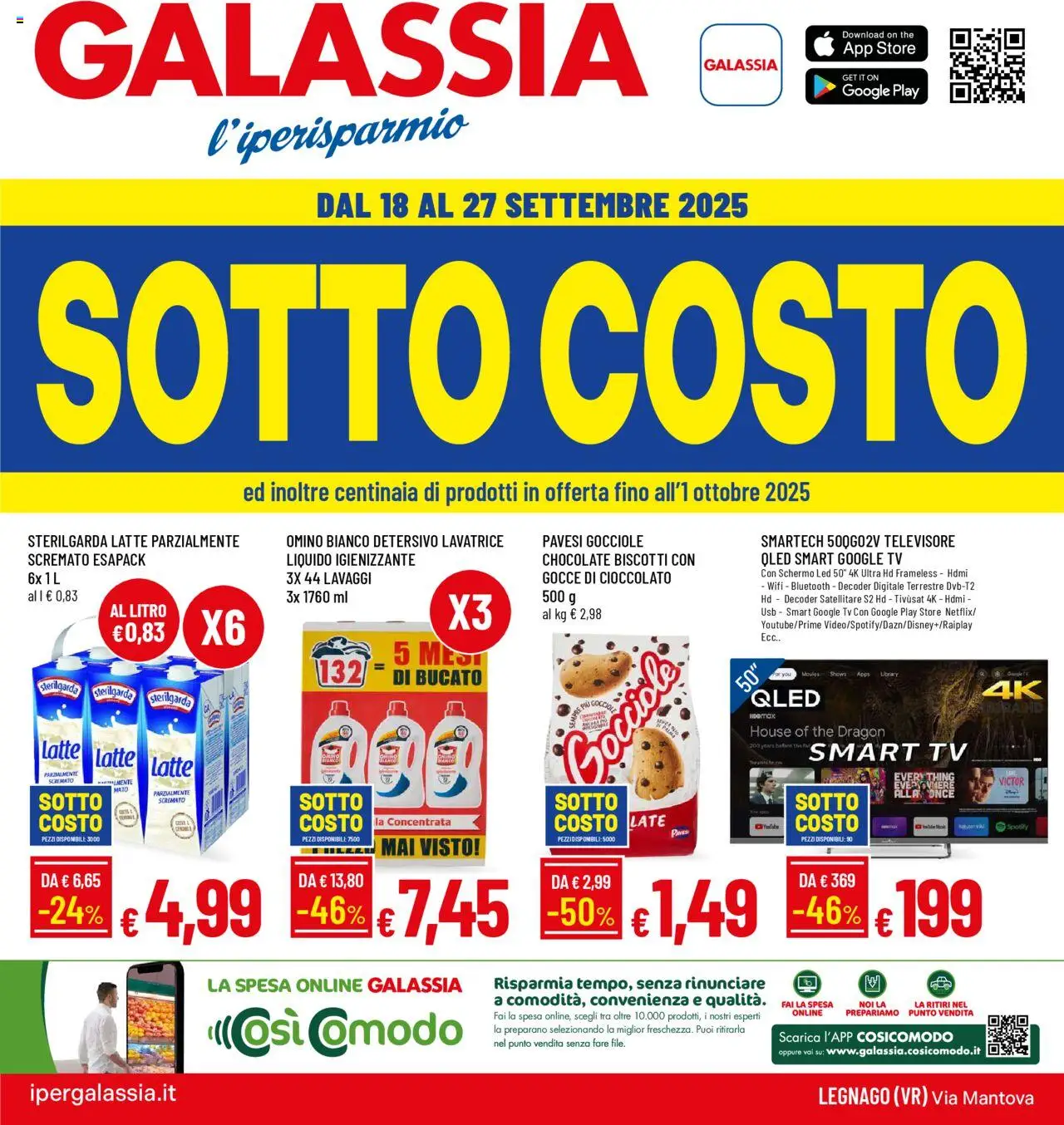 Volantino Galassia del 18.09.2025 | Pagina: 1