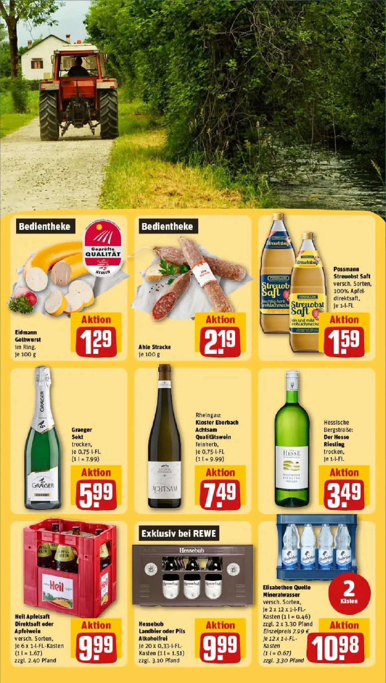 Rewe prospekt Weilburg / Waldhausen	 – gültig ab 26.01.2026 | Seite: 19 | Produkte: Pils, Apfelsaft, Apple, Saft