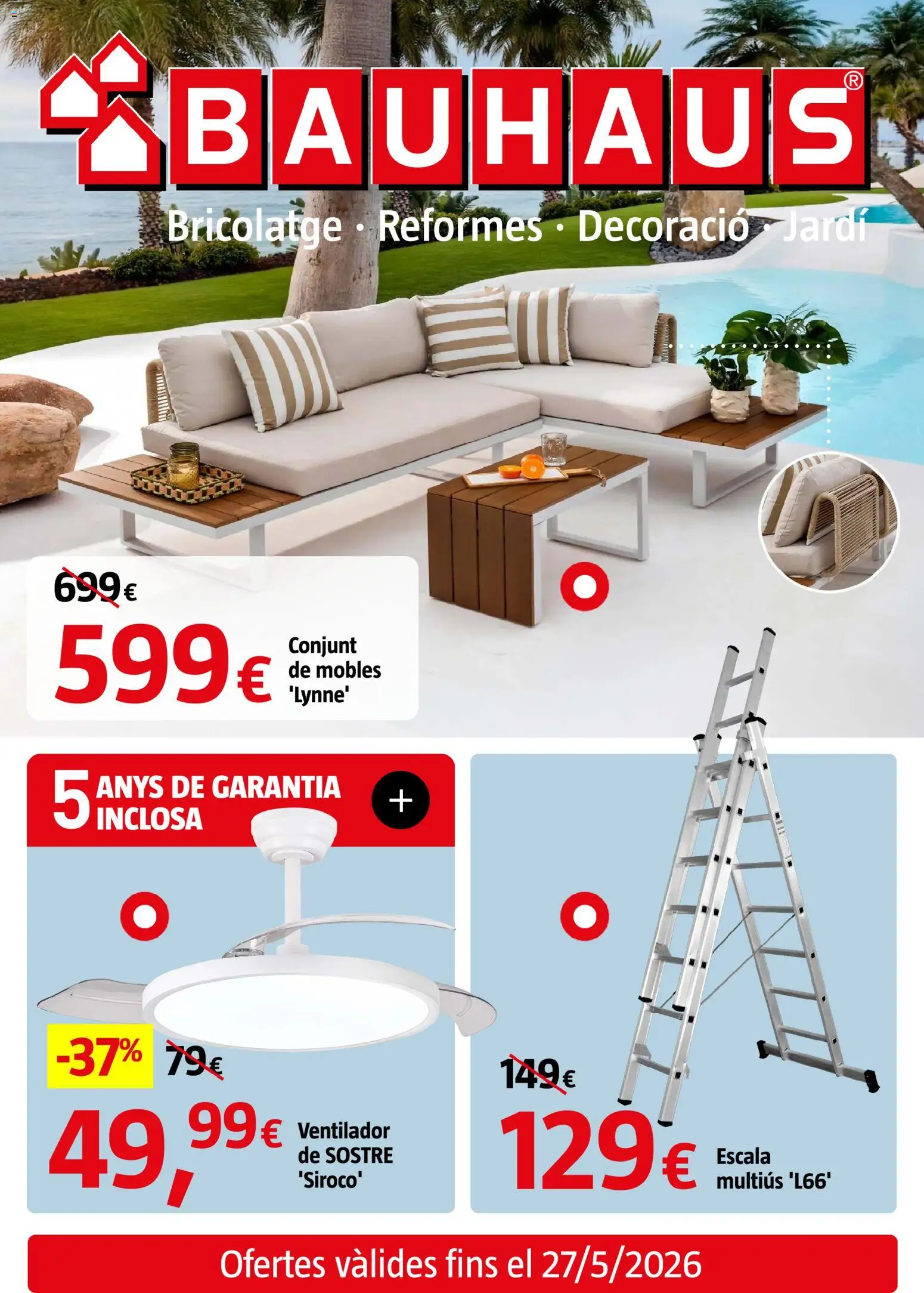 Bauhaus folleto Cat │ válido desde el 23.04.2026 | Página: 1 | Productos: Ventilador