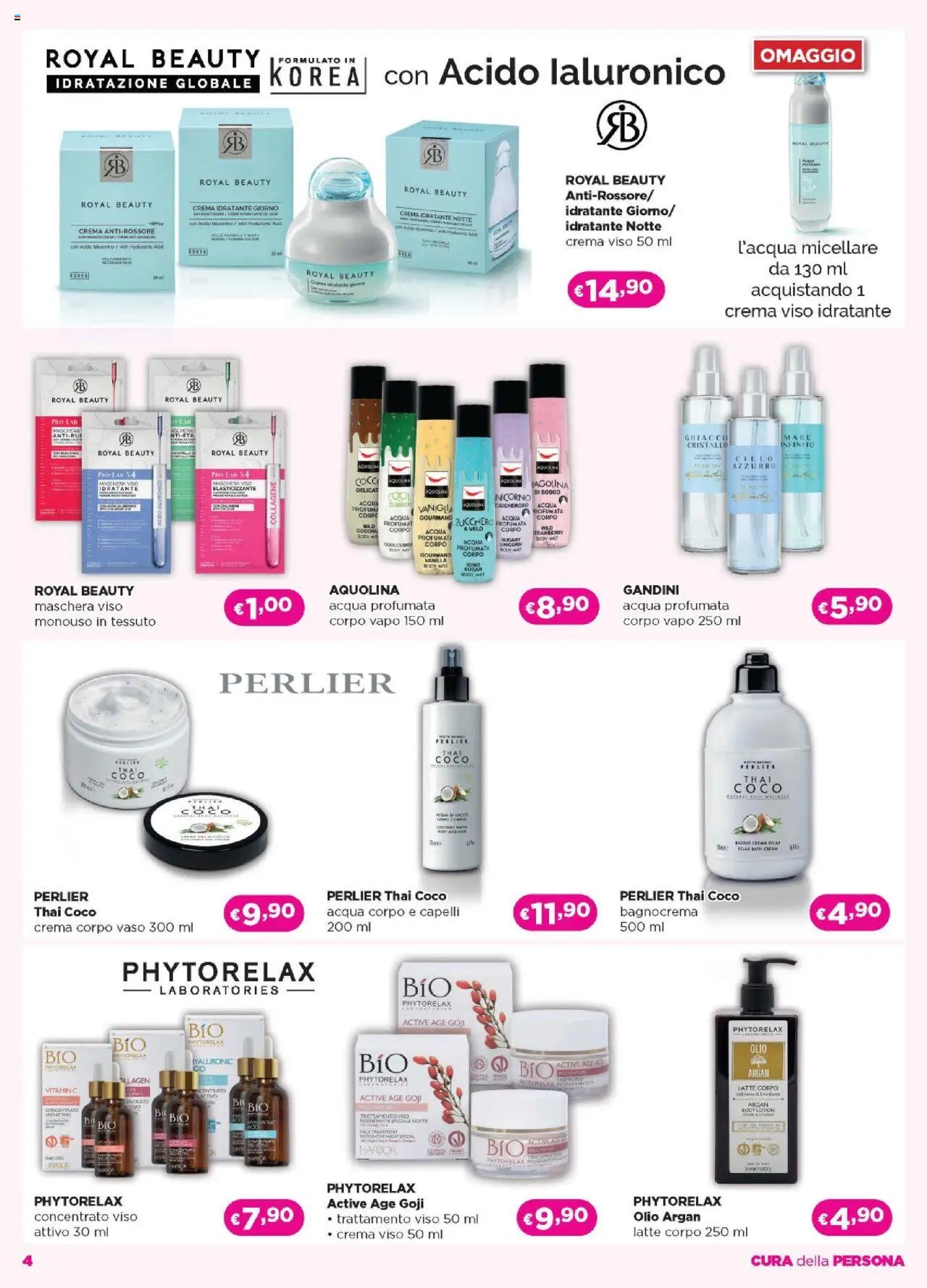 Volantino Acqua e Sapone del 13.08.2025 | Pagina: 4 | Prodotti: Crema, Acqua, Zucchero, Latte