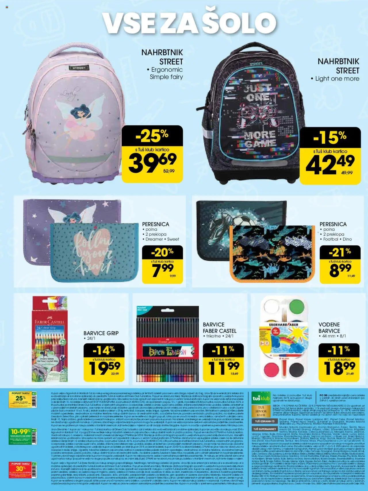 Tuš katalog │ velja od 30.07.2025 | Stran: 23 | Izdelki: Toner, Barvice, Peresnica, Pivo