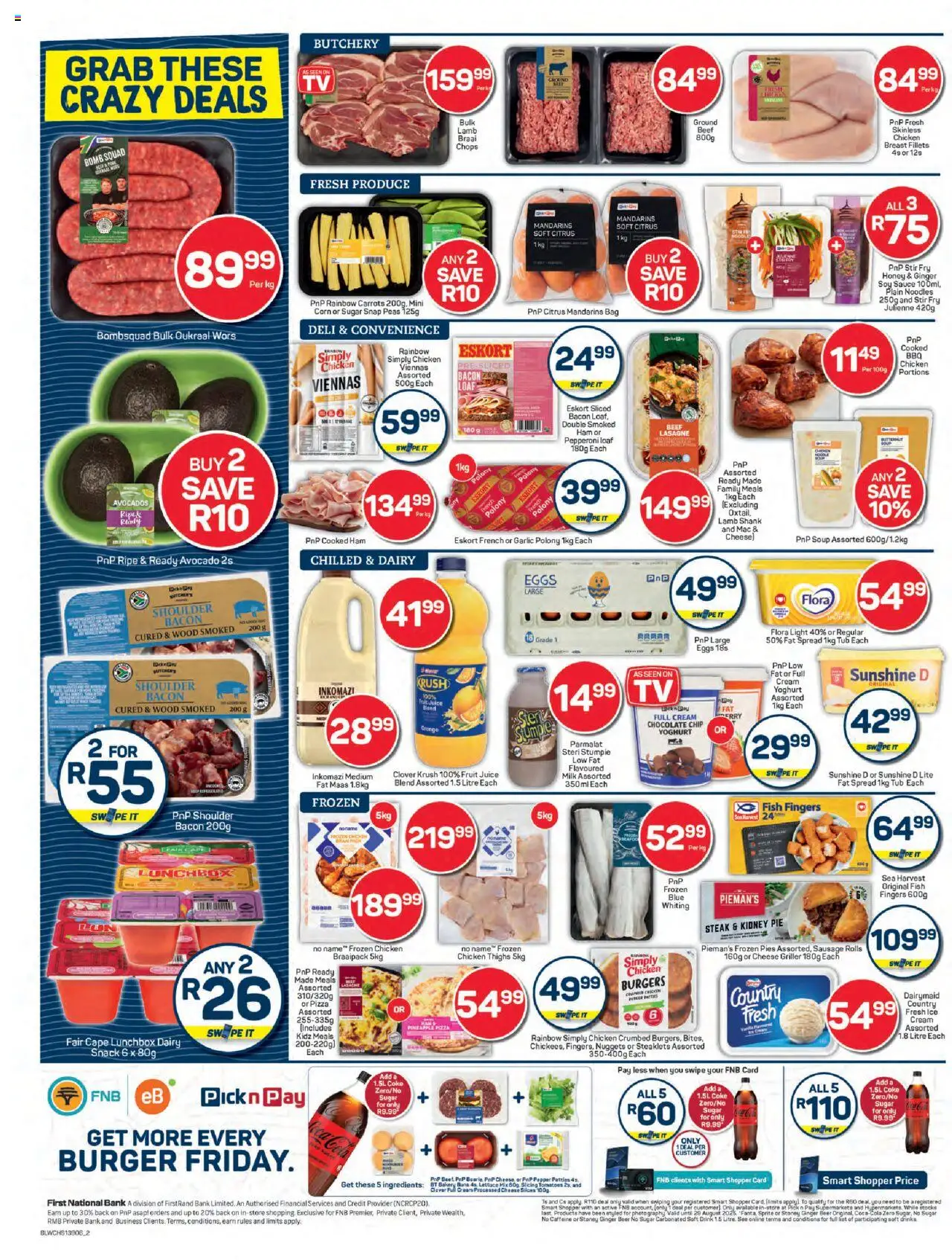 Pick n Pay Western Cape - Specials │ valid from 04.08.2025 | Page: 2 | Products: Bag, Polony, Noodles, Beef