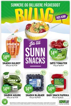 Forhåndsvisning av Kiwi kundeavis gyldig fra 30.03.2026 | Side: 14