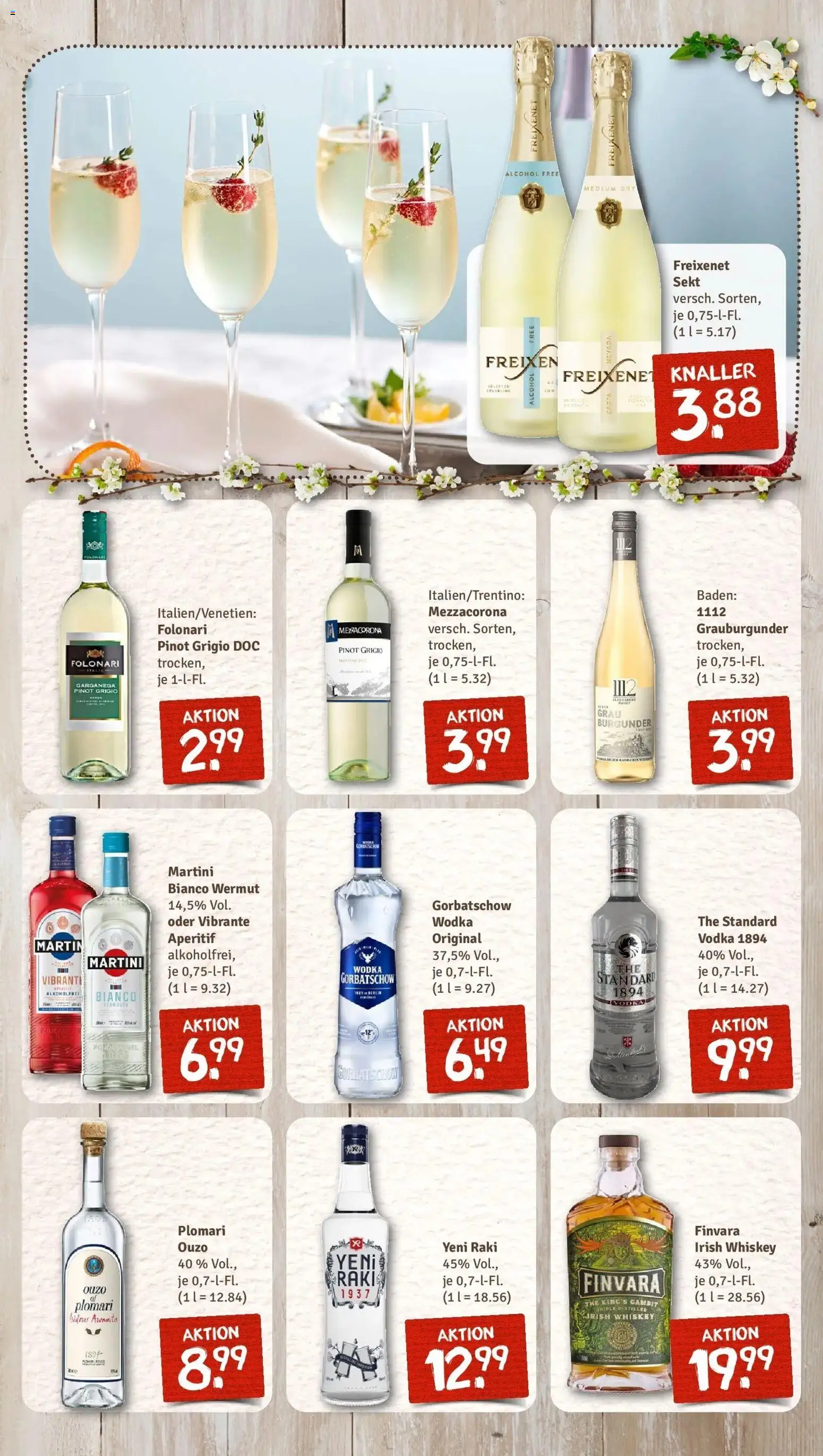 Rewe Prospekt Wunstorf / Luthe	 – gültig ab 15.03.2026 | Seite: 10 | Produkte: Martini, Wodka, Whiskey, Ouzo plomari