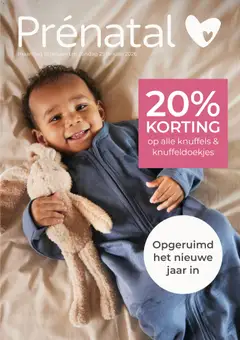 Prénatal - Folder - Voorbeeld van een folder van Prénatal, geldig van 19.01.2026