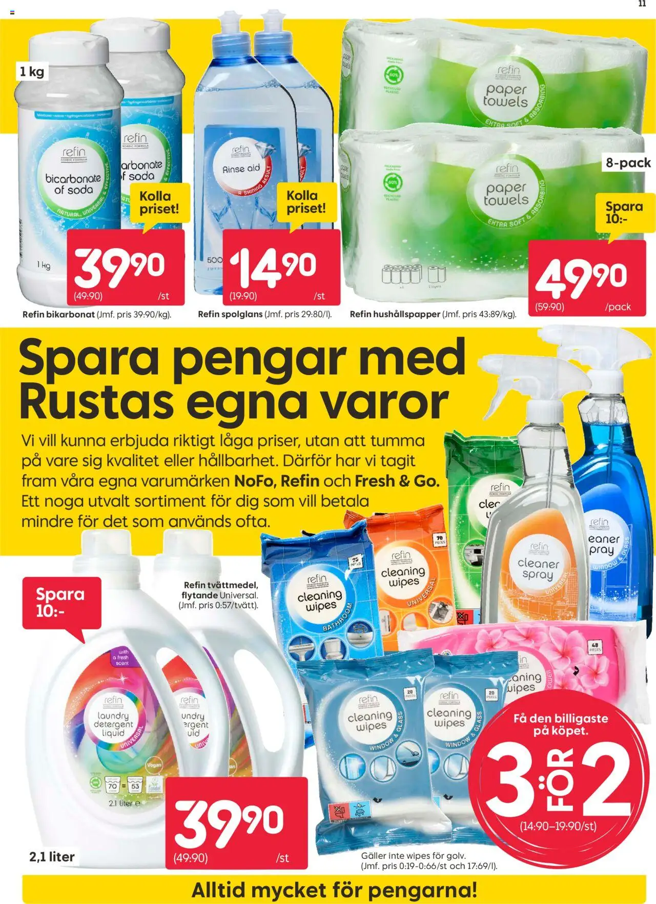 Rusta reklamblad aktuell från 15.09.2025 | Sida: 11