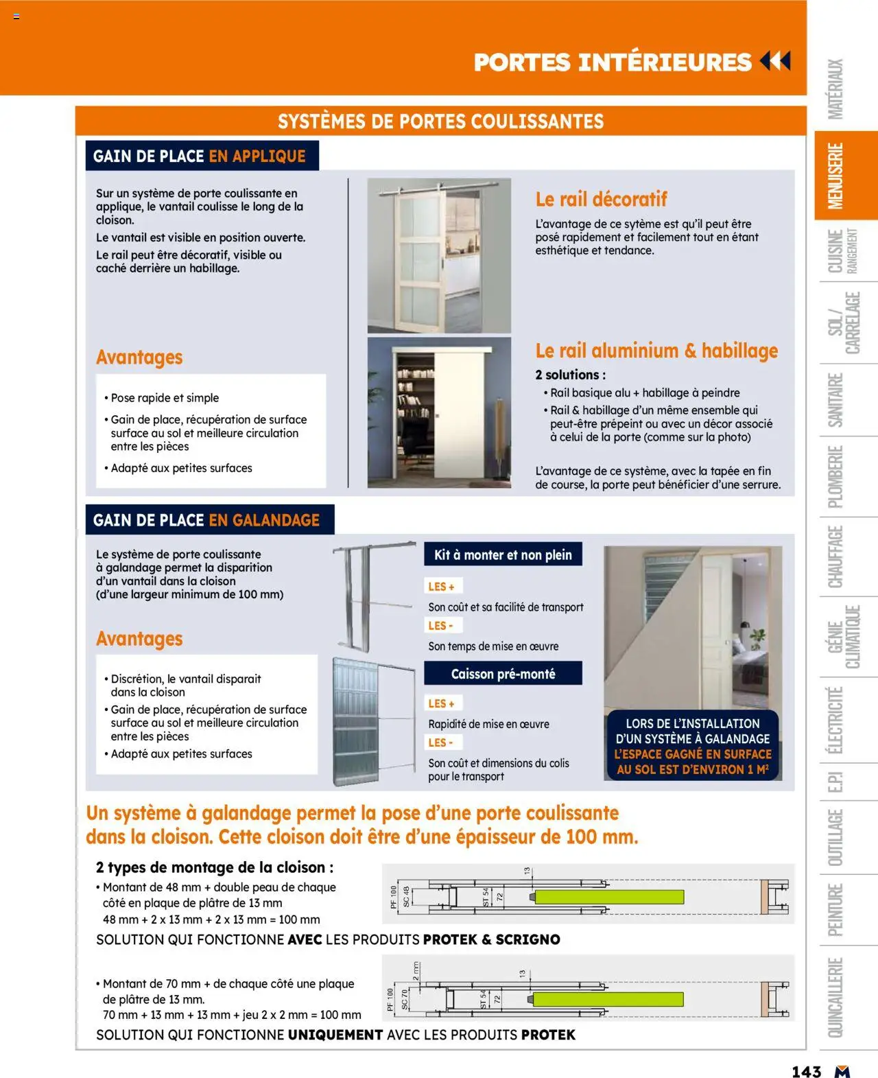  | Page: 143 | Produits: Plâtre, Porte, Portes