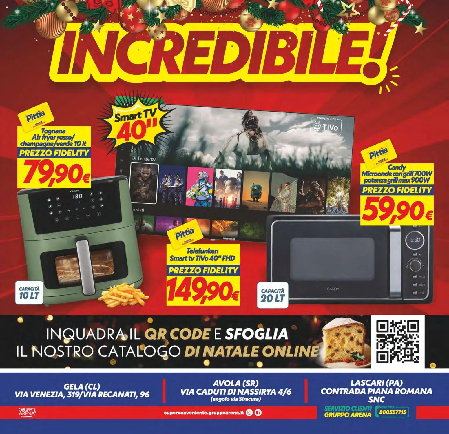 Volantino SuperConveniente del 16.12.2025 | Pagina: 32 | Prodotti: Microonde, smart TV, TV