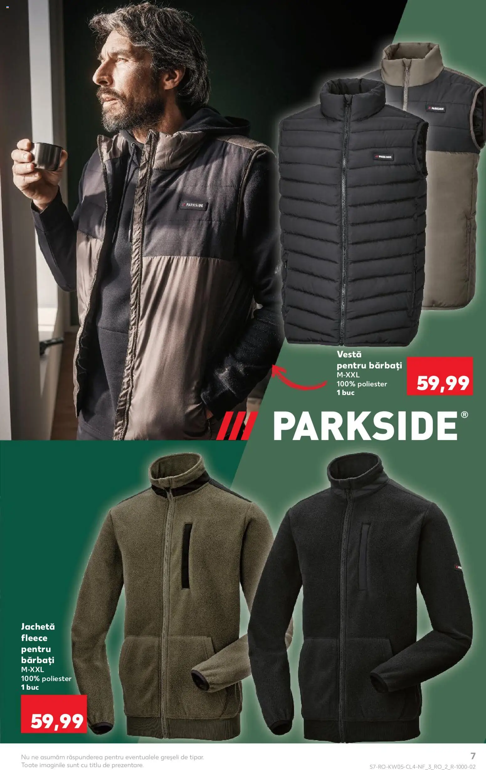 Noul catalog Kaufland – valabil de la 28.01.2026 | Pagină: 7 | Produse: Jachetă, Vestă