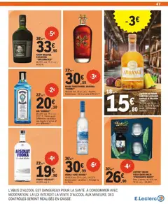 E.Leclerc - Prévisualisation de RHUM RESERVA EXCLUSIVA "DIPLOMATICO", 40.00% vol. 70 cl. valide à partir de 28.10.2025 | Page: 47 | Produits: Vodka, Liqueur, Ananas, Gin