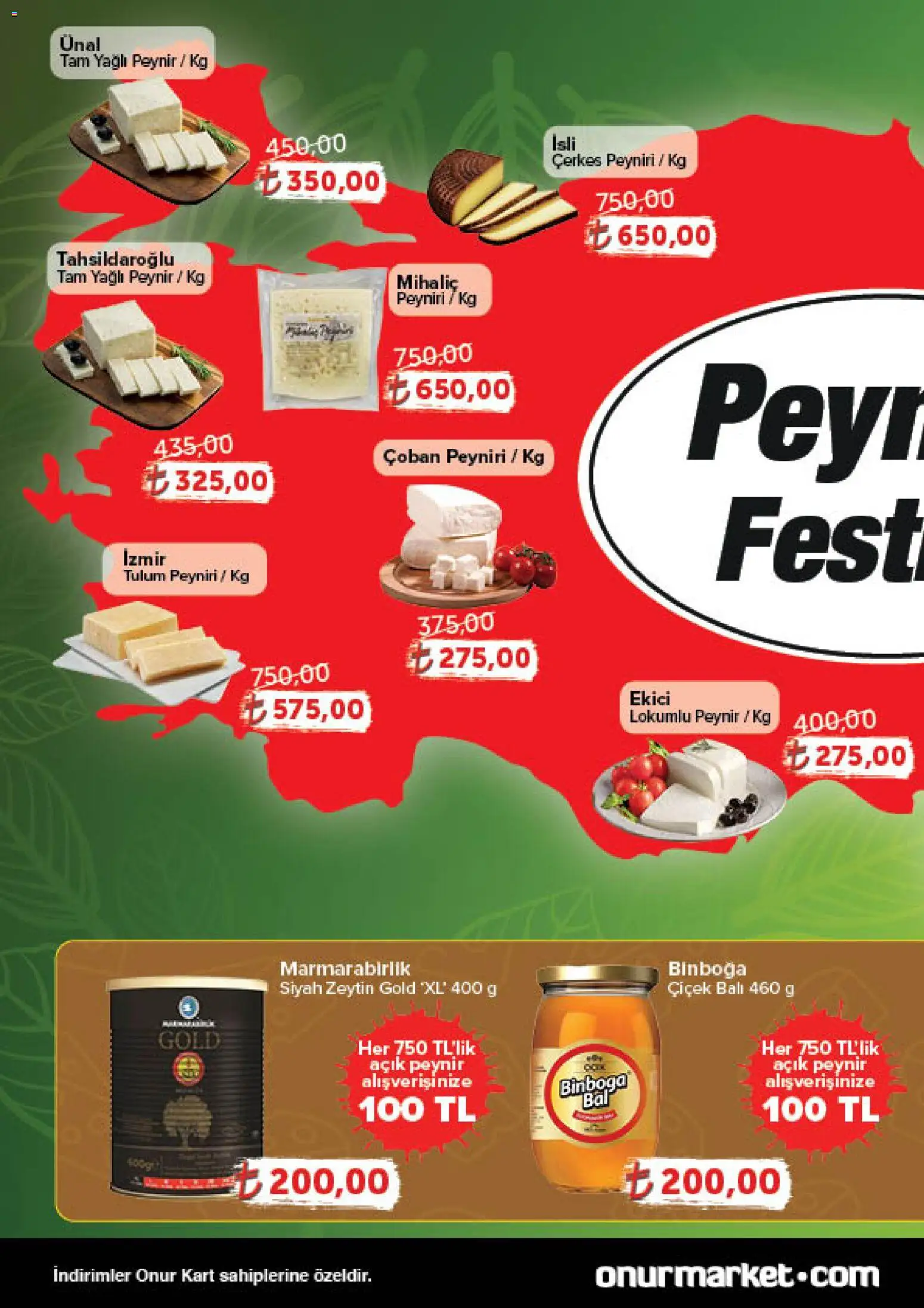 Onur Market Katalog Gurme - Istanbul - 18.12.2025 tarihinden itibaren geçerlidir | Sayfa: 6 | Ürünler: Peynir, Ekici, Tulum, Zeytin