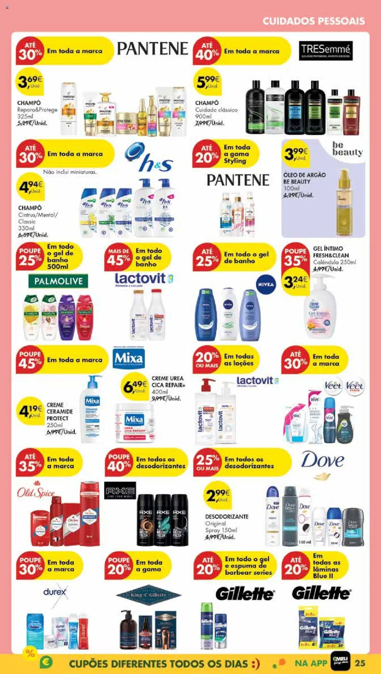 Pingo Doce Poupe Esta Semana Madeira │ válido de 16.09.2025 | Página: 25 | Produtos: Shampoo, Banho, Óleo, Creme
