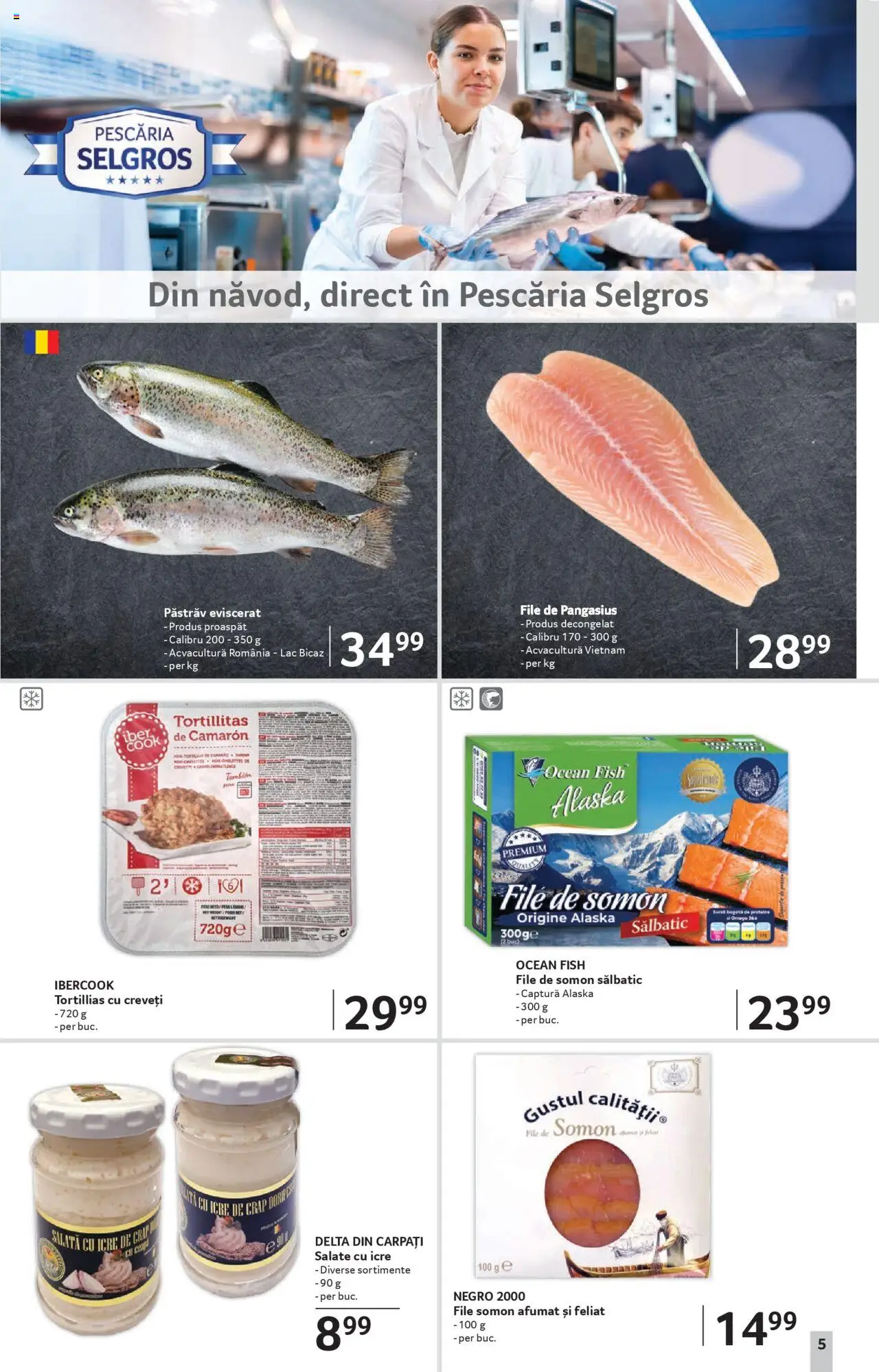 Catalog Selgros - Magazine Mici – valabil de la 08.08.2025 | Pagină: 5 | Produse: Chaussures de ski, Esmer şeker, Salată cu icre, Salată