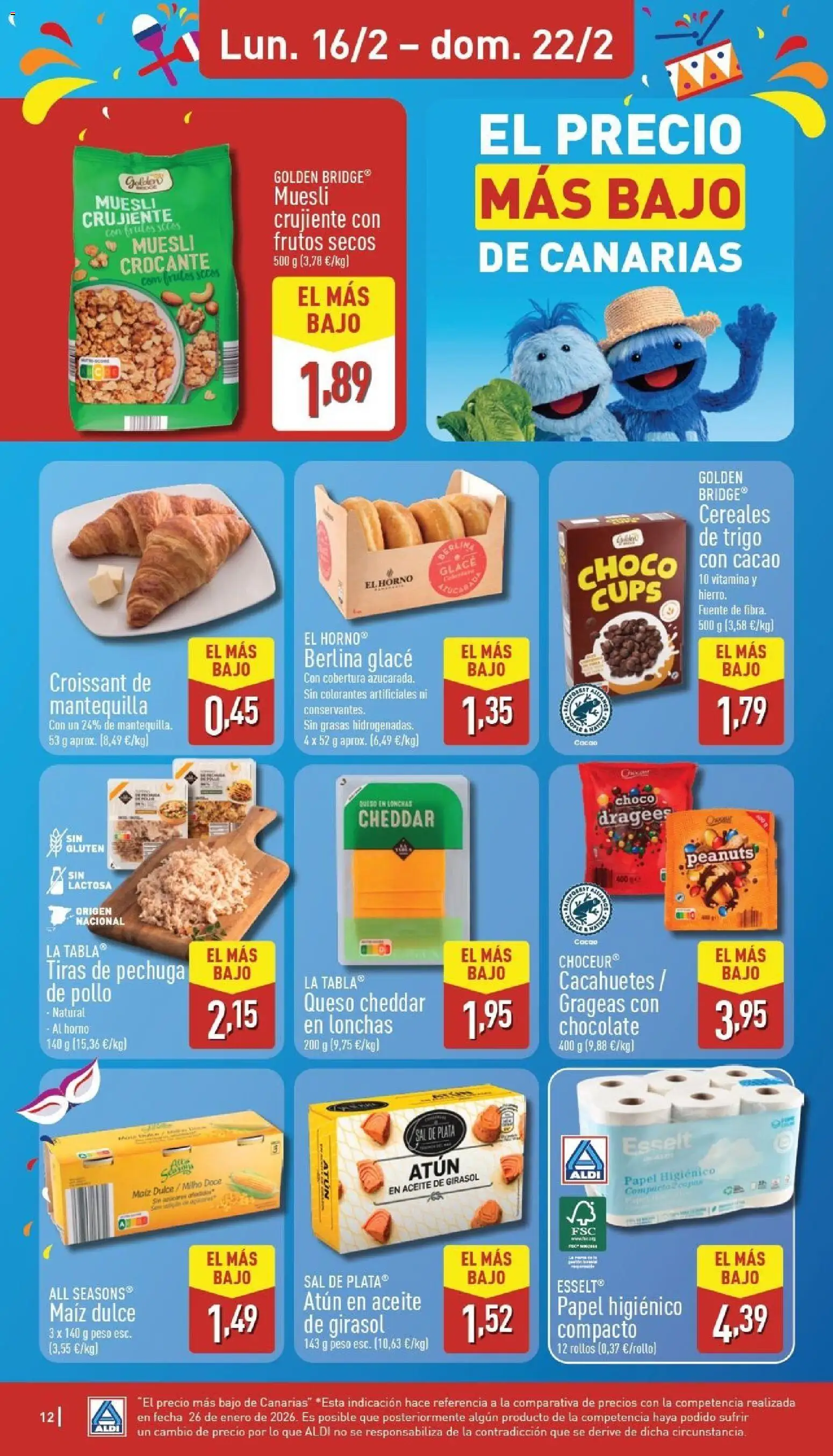 Aldi folleto Canarias │ válido desde el 16.02.2026 | Página: 12