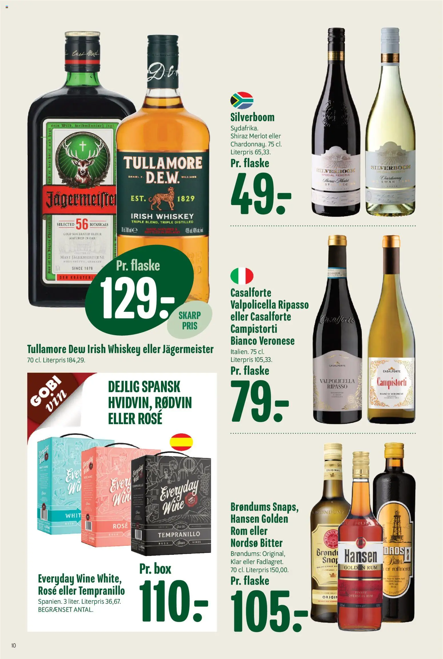 Min Købmand tilbudsavis – gyldig fra 13.02.2026 | Side: 10 | Produkter: Rom