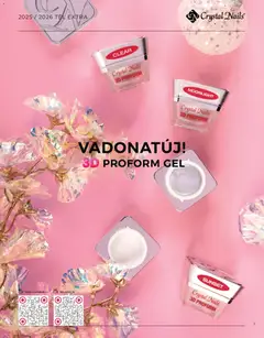 Crystal Nails Tél extra katalógus 2025/26 - amely érvényes a következő dátumtól: 01.12.2025 | Oldal: 7