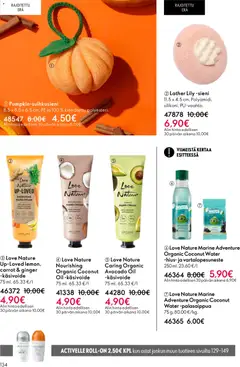 Oriflame-mainoslehti voimassa 11.03.2026 alkaen | Sivu: 134 | Tuotteet: Sieni, Käsivoide