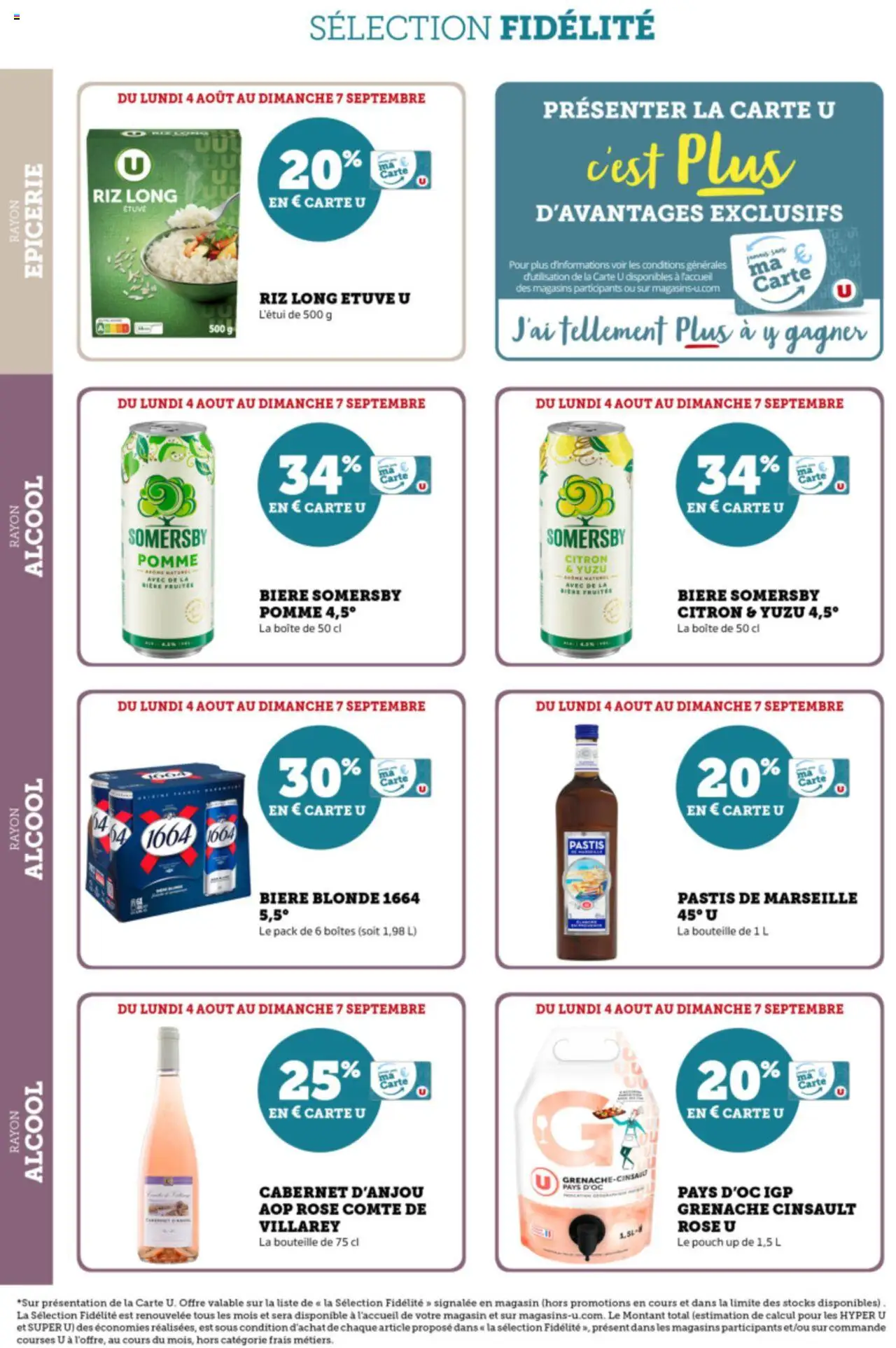  | Page: 22 | Produits: Biere blonde 1664, Alcool, Pomme, Bière