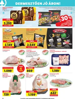 Spar Akciós újság - amely érvényes a következő dátumtól: 30.10.2025 | Oldal: 6