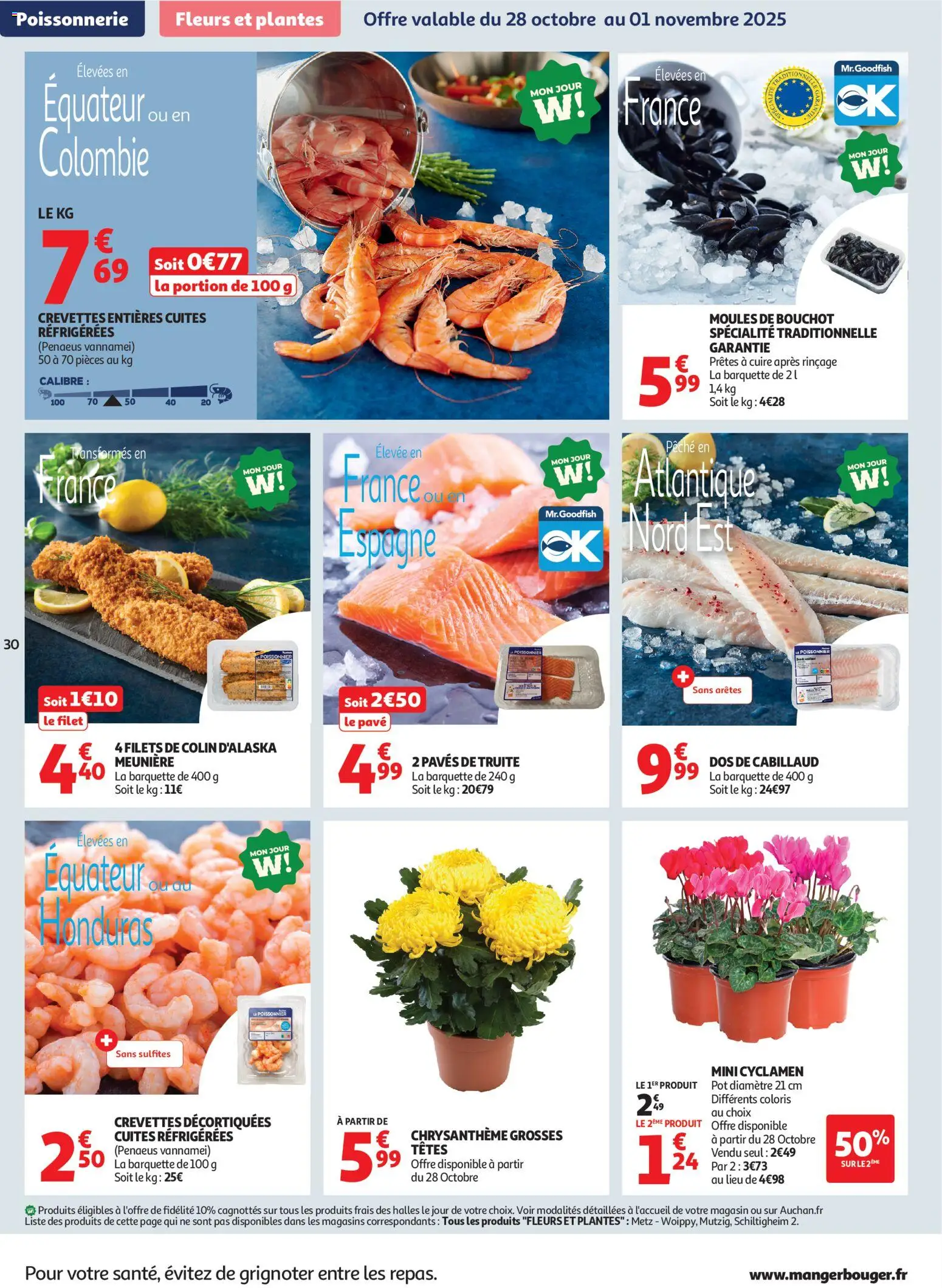 {H1} | Page: 30 | Produits: Pêche, Plantes, Crevettes, Fleurs et plantes