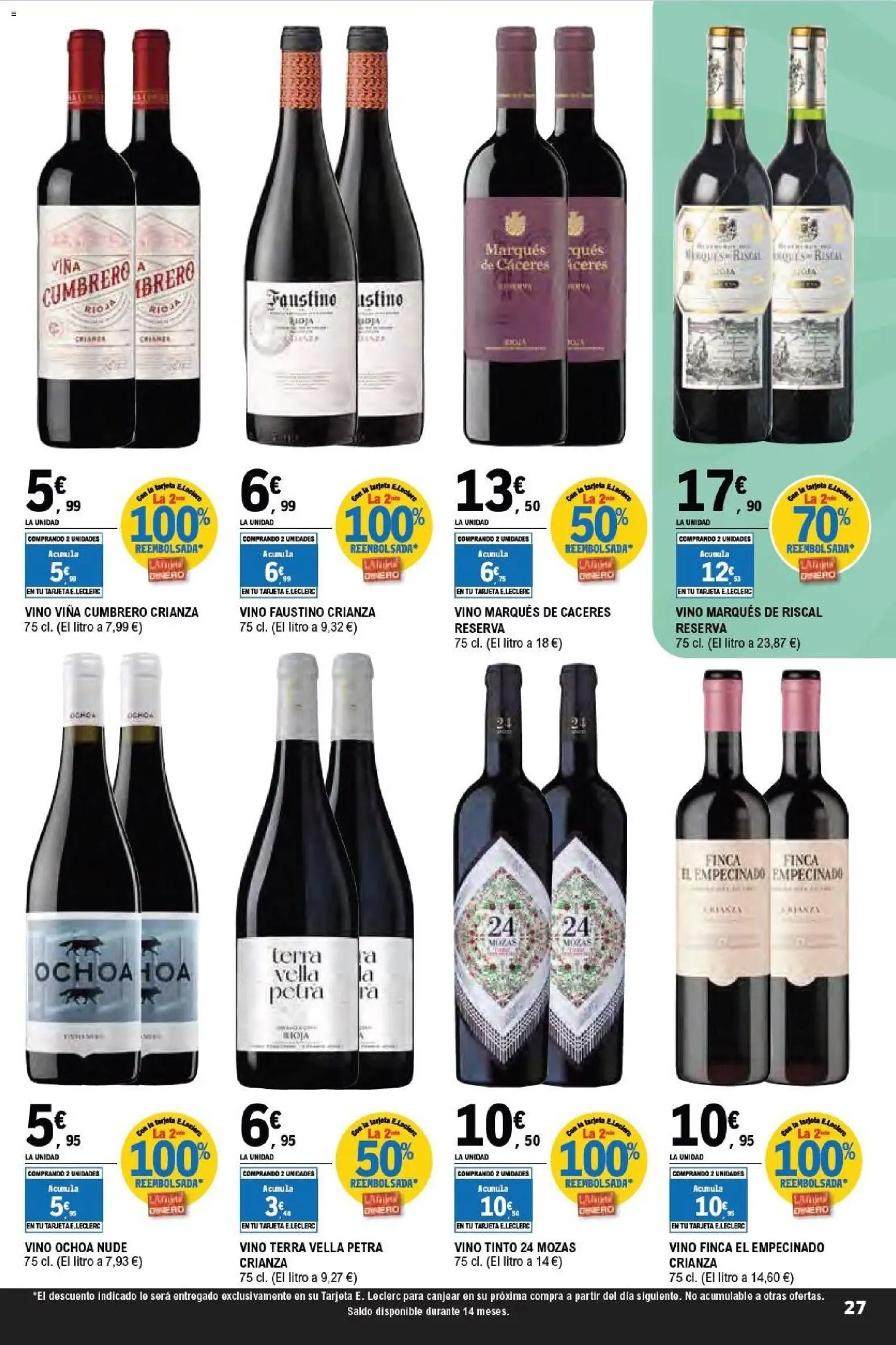 E.Leclerc - Super Ofertas Pamplona │ válido desde el 04.02.2026 | Página: 27