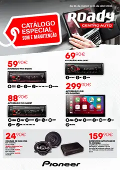 Pré-visualização Roady folheto Especial válido de 26.03.2026