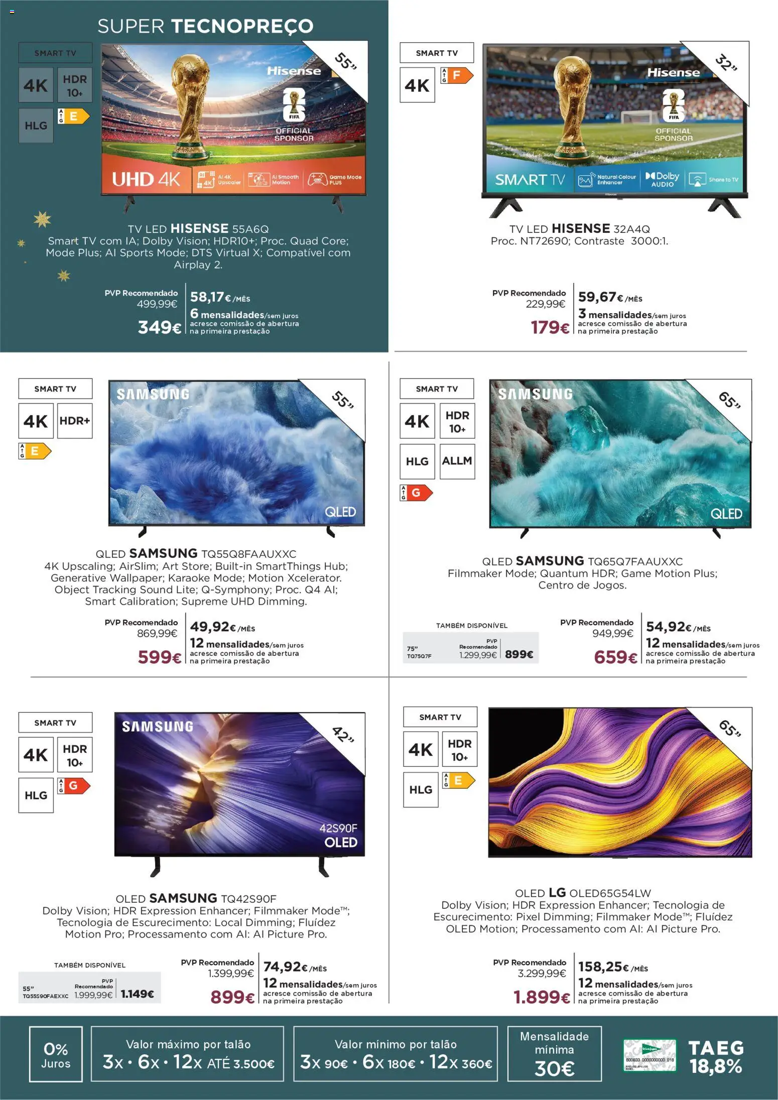 El Corte Ingles folheto │ válido de 05.12.2025 | Página: 2 | Produtos: Audio, Tv led