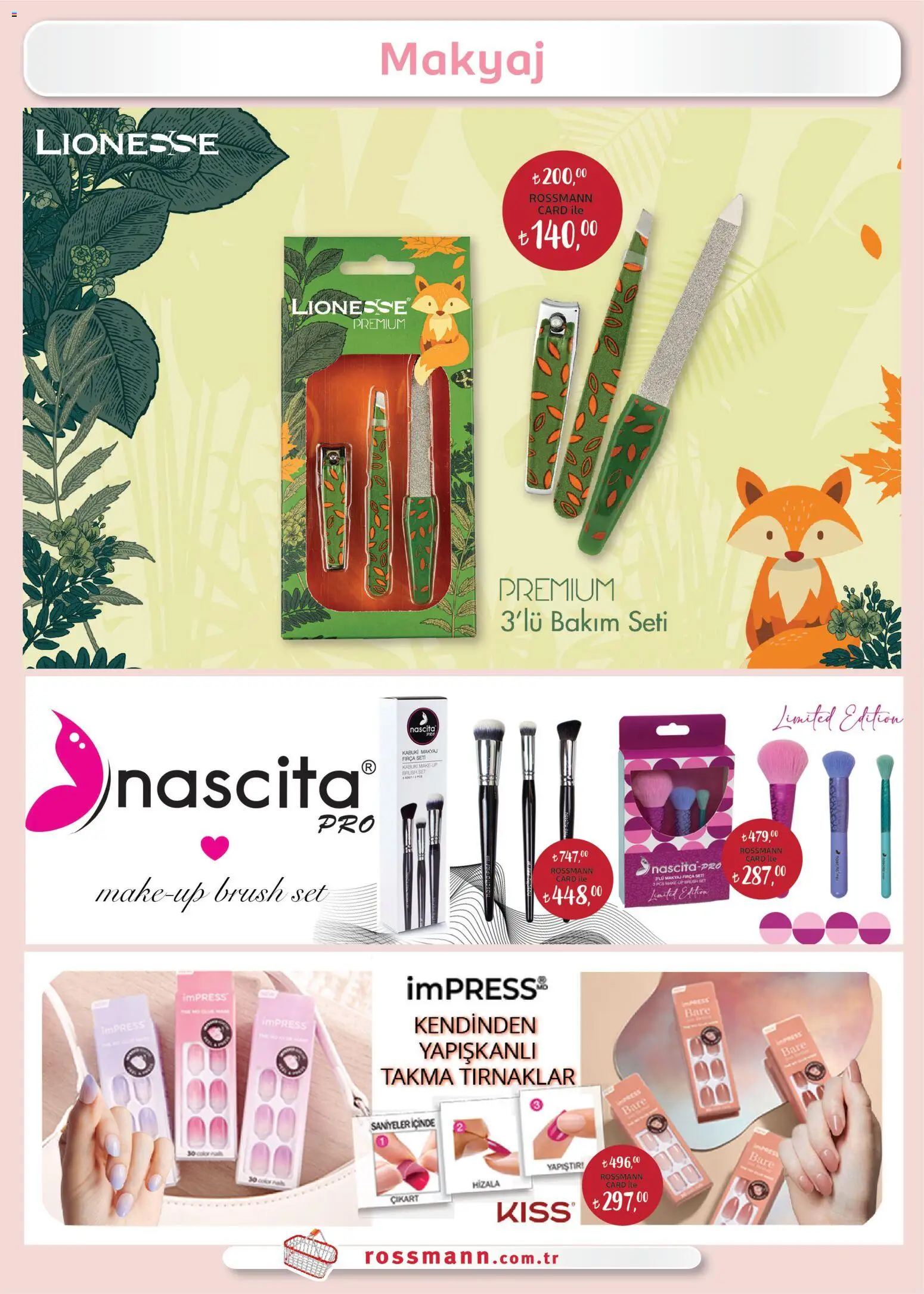 Rossmann aktüel ürünler kataloğu yayımlandı! Bu hafta 30 Ekim 2025 - 30 Kasım 2025 günü Rossmann indirimli ürünleri