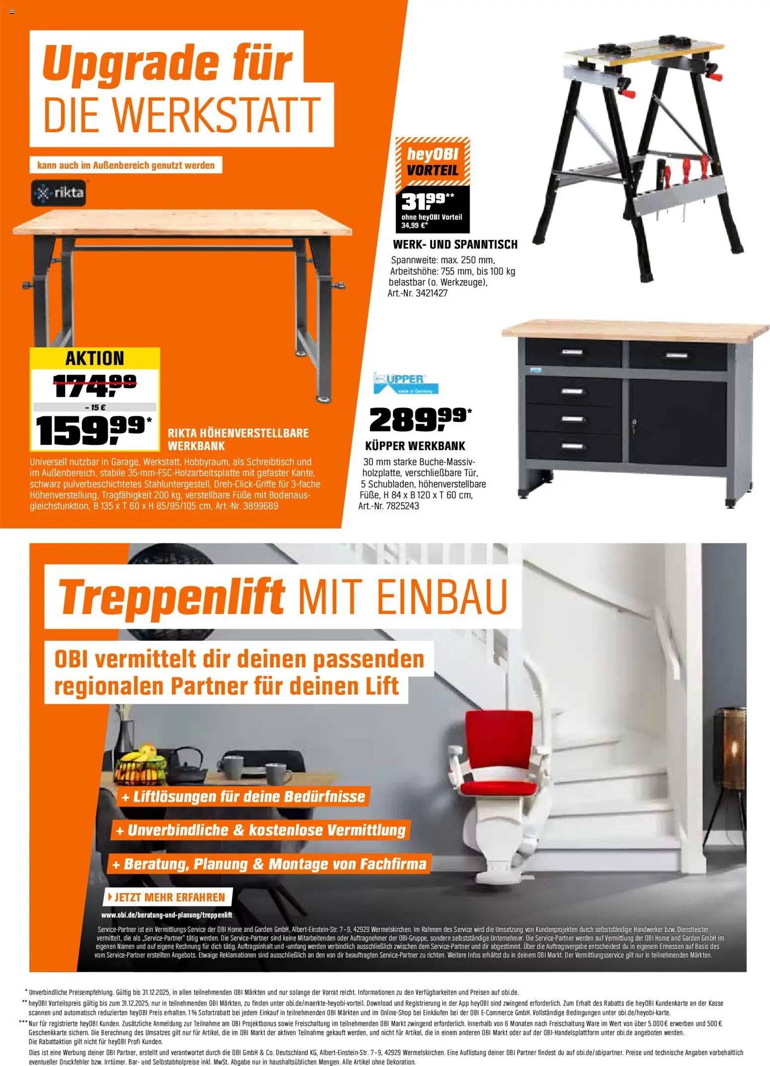 Obi Prospekt 	 – gültig ab 01.12.2025 | Seite: 21