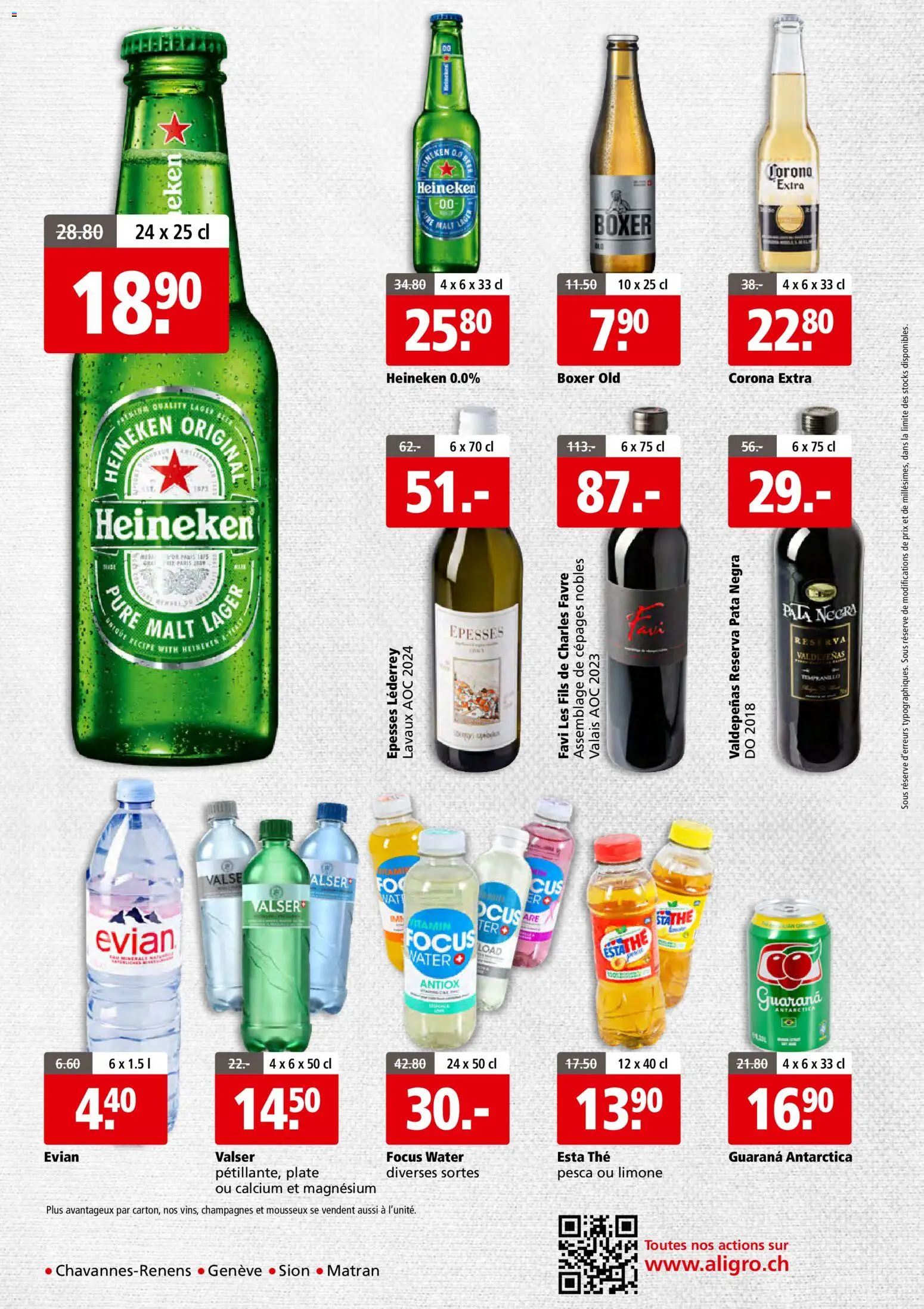 Aligro Aktionen Businesskunden - Chavannes, Matran, Genève, Sion – gültig ab 19.01.2026 | Seite: 4 | Produkte: Boxer