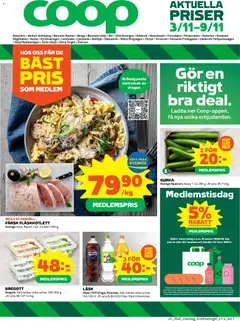 Coop - Alsterbro - Förhandsvisning av reklamblad från butik Coop aktuell från 03.11.2025