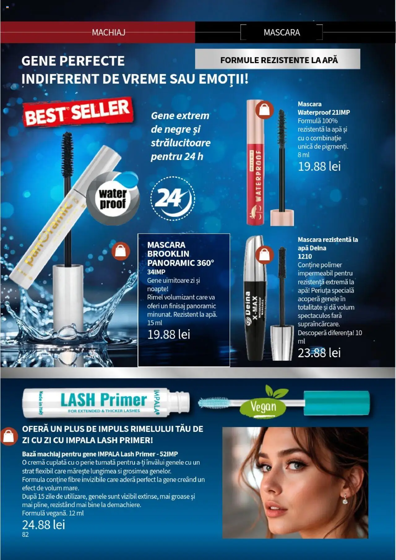 Noul catalog Lady’s – valabil de la 25.09.2025 | Pagină: 84 | Produse: Perie, Mascara, Cremă, Apă